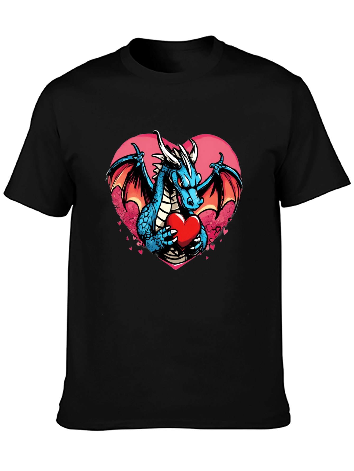 Dragon Heart Valentines Day T-Shirt