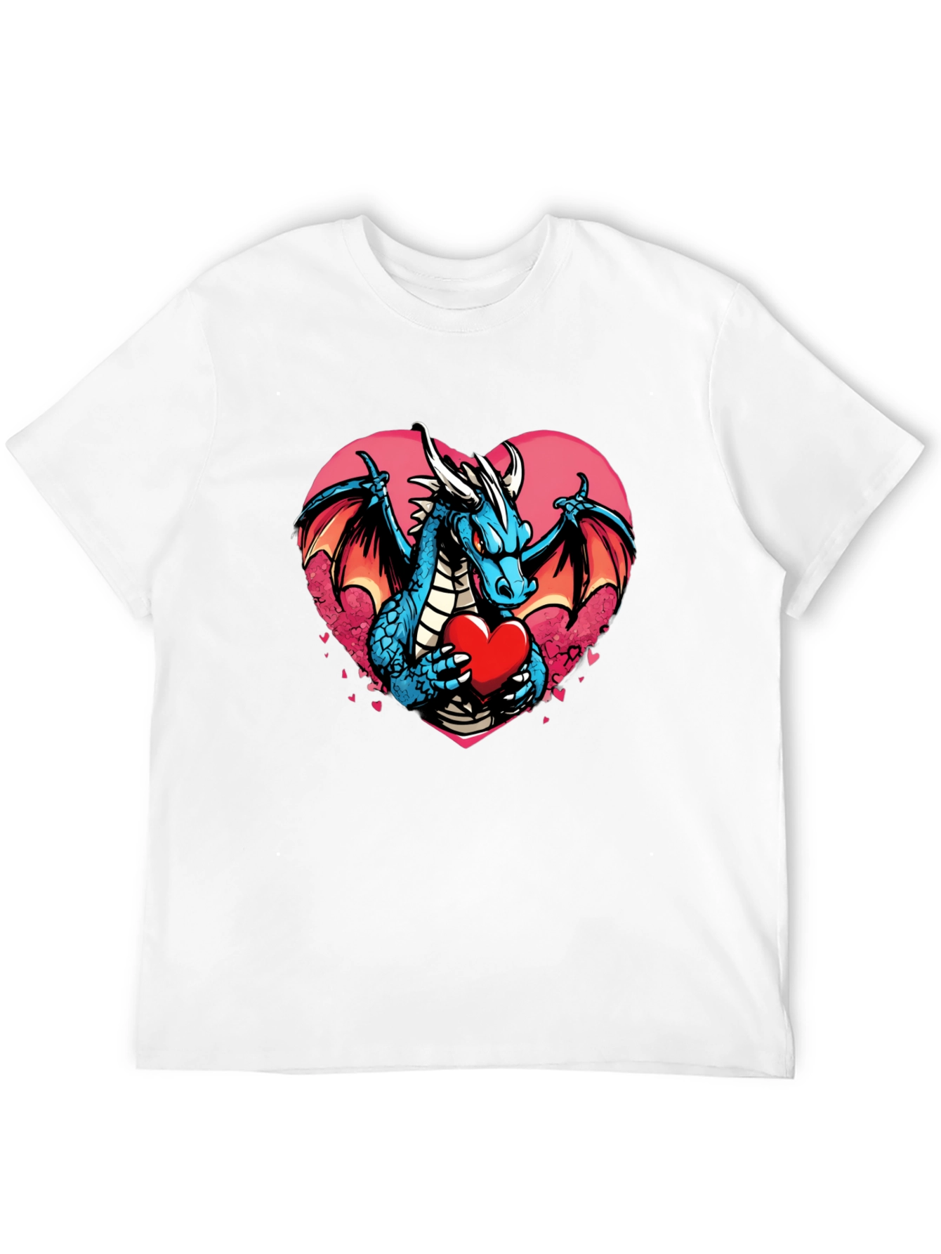 Dragon Heart Valentines Day T-Shirt