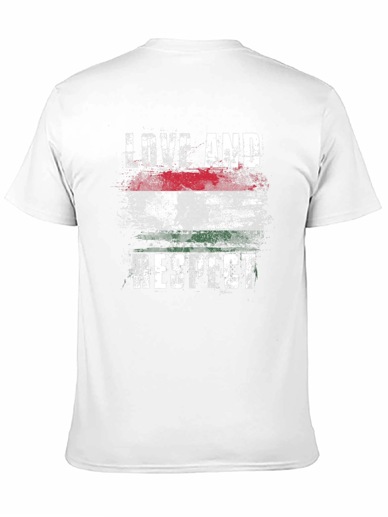Hungary Flag Love & Respect T-Shirt