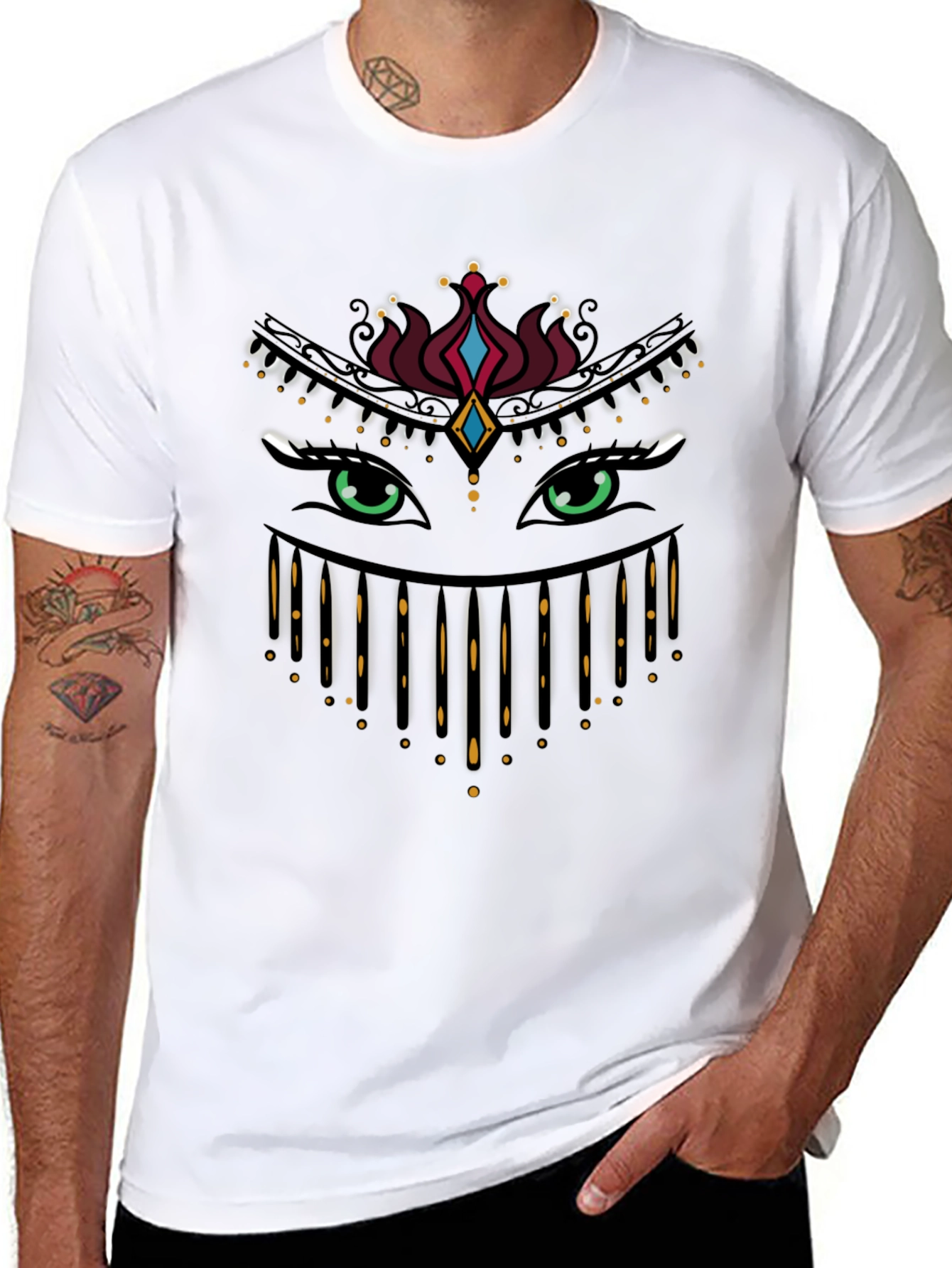 Mystic Eye Graphic Tee - Unique Design