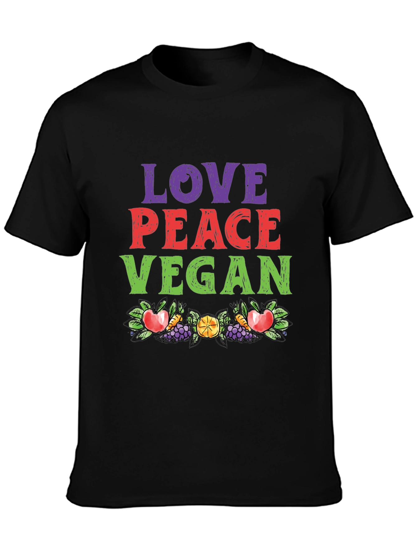 Love Peace Vegan T-Shirt