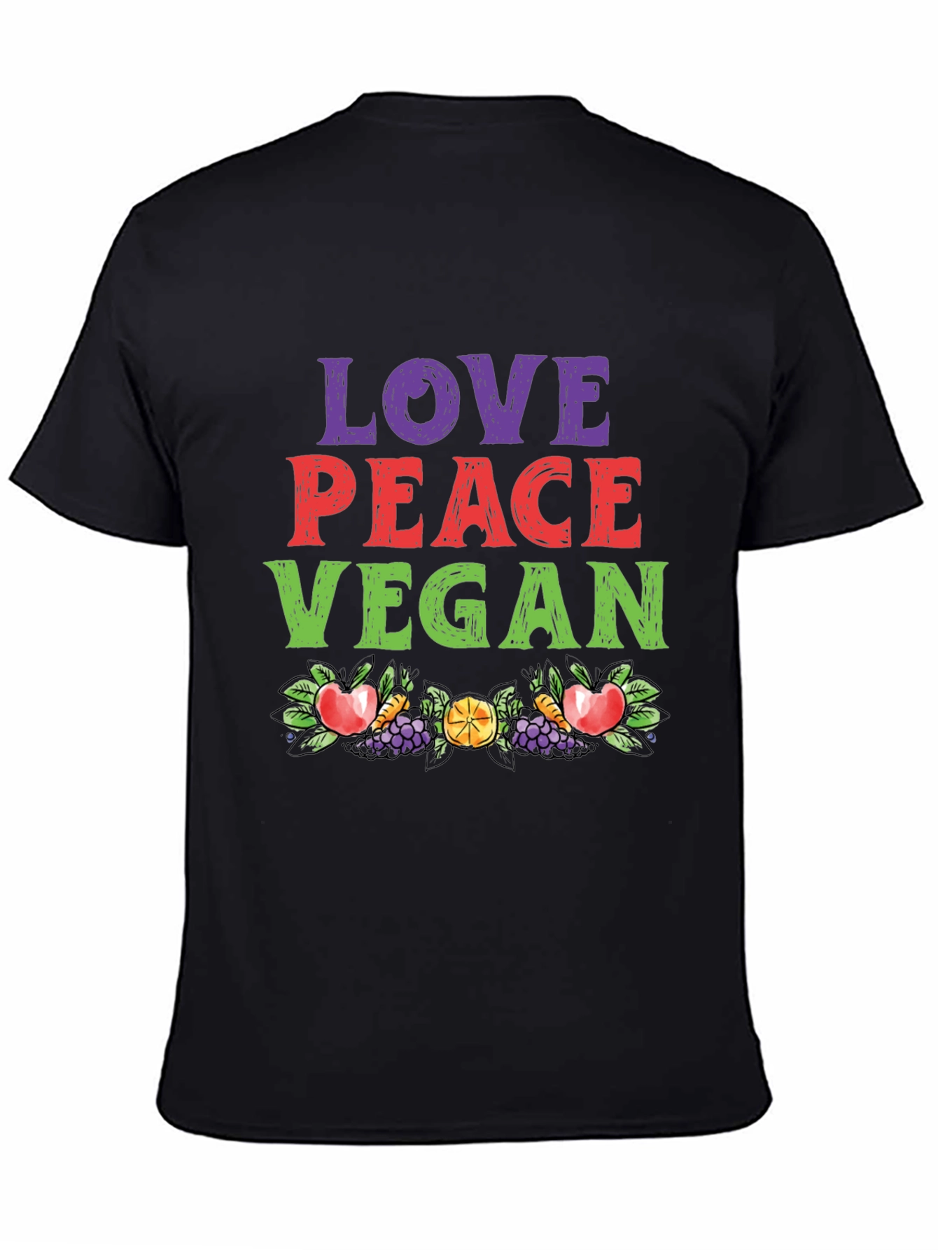 Love Peace Vegan T-Shirt