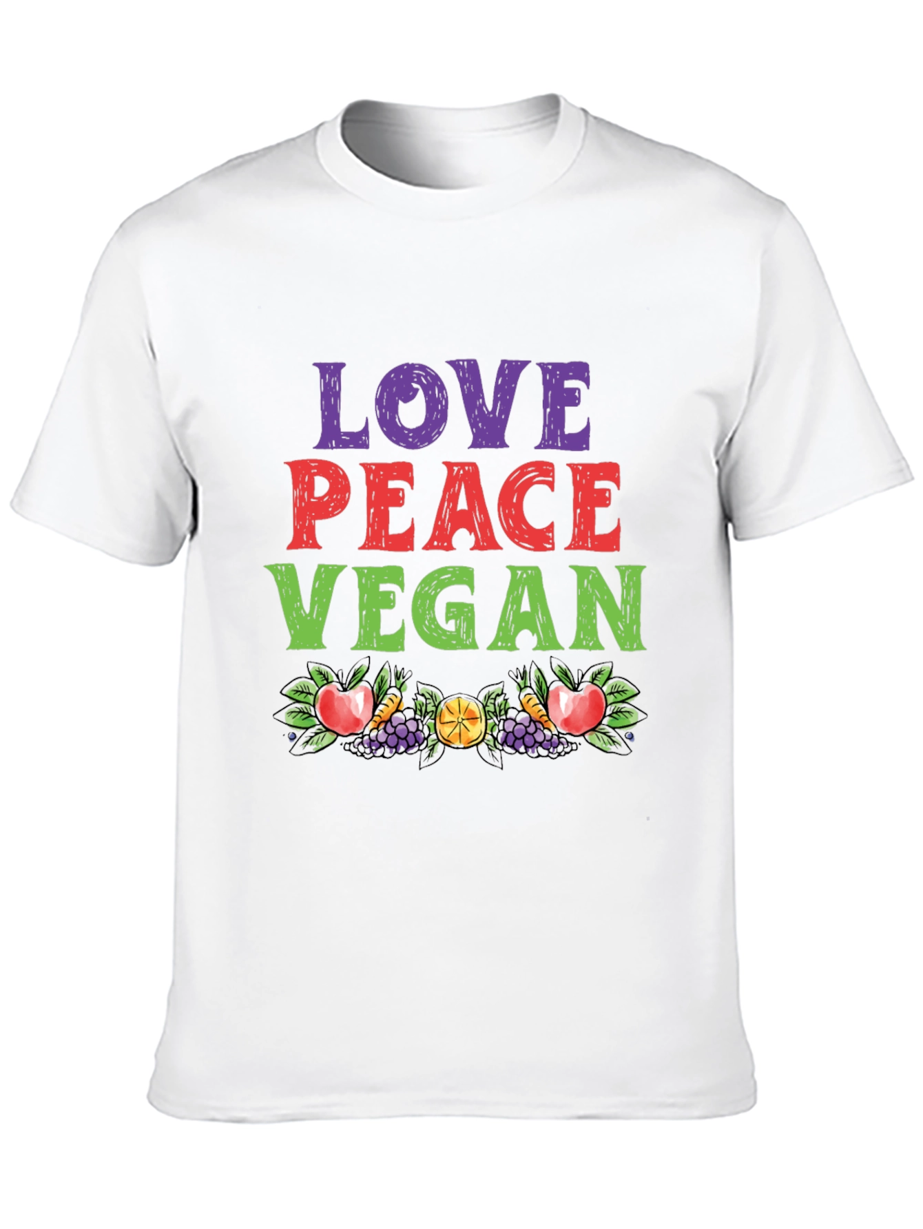 Love Peace Vegan T-Shirt