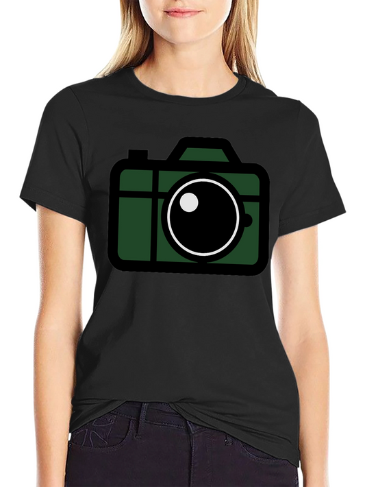 Retro Camera Graphic T-Shirt - Stylish Photography Tee