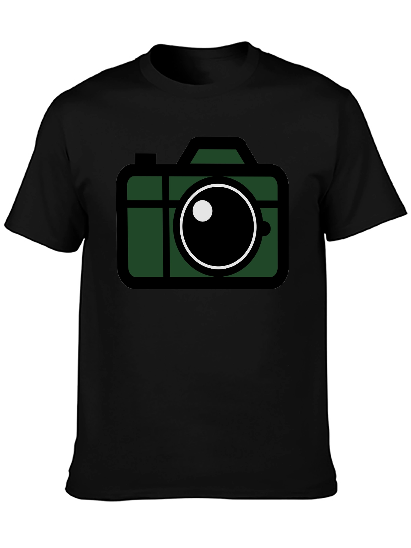 Retro Camera Graphic T-Shirt - Stylish Photography Tee