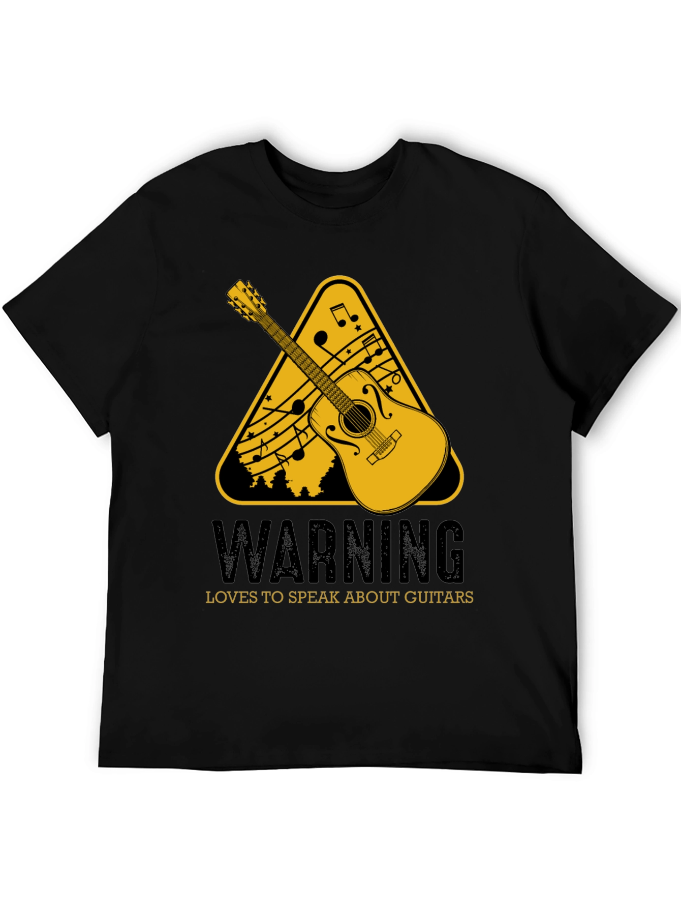 Guitar Lovers Warning T-Shirt