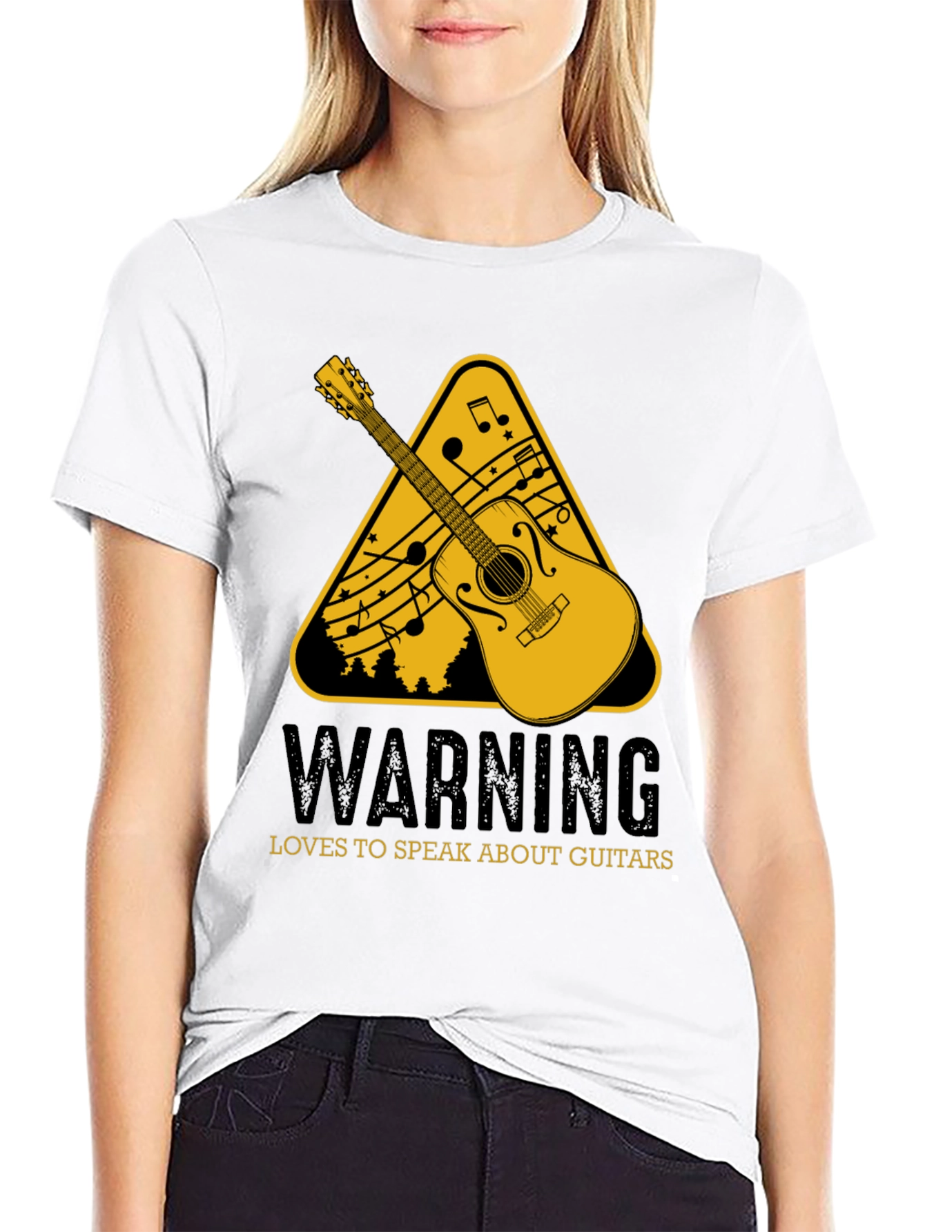 Guitar Lovers Warning T-Shirt
