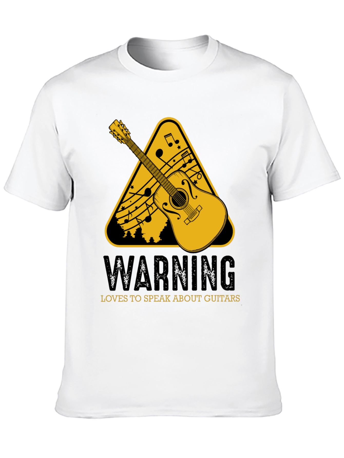 Guitar Lovers Warning T-Shirt