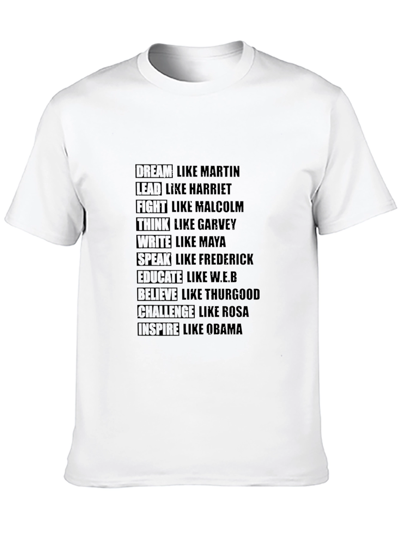 Inspiring Civil Rights Black History T-Shirt