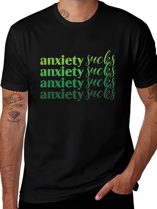 Anxiety Sucks Graphic Tee