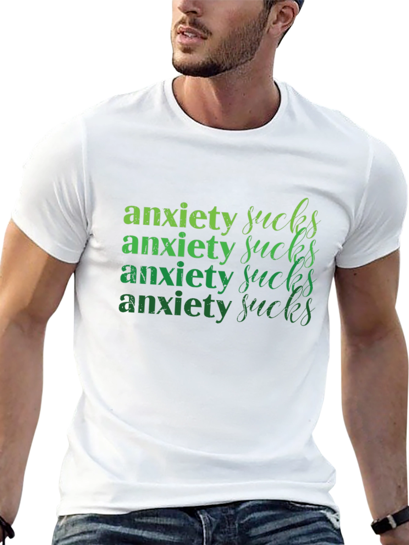 Anxiety Sucks Graphic Tee