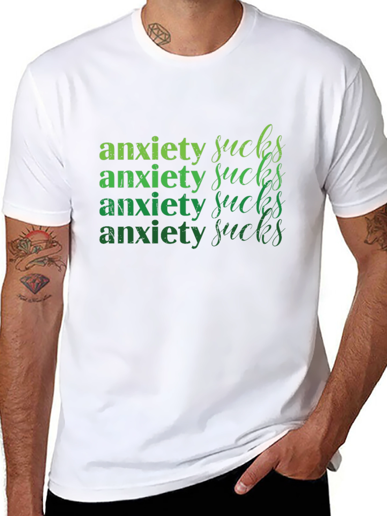 Anxiety Sucks Graphic Tee