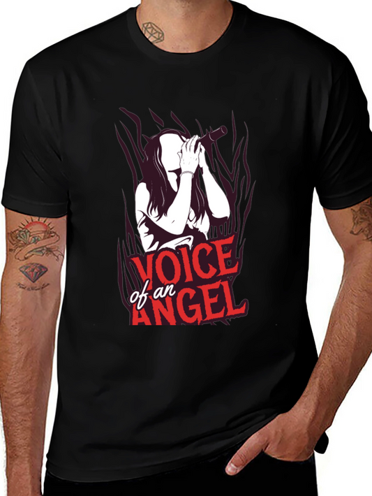 Voice of an Angel Graphic Tee - Unisex Black T-Shirt