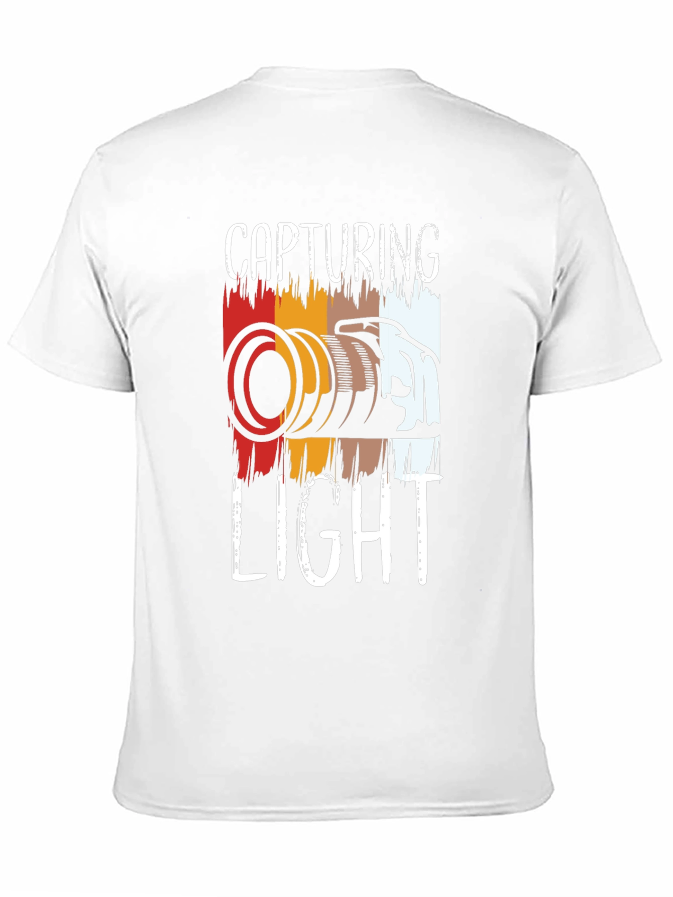 Capturing Light Camera Graphic Tee - Photography Lover Shirt