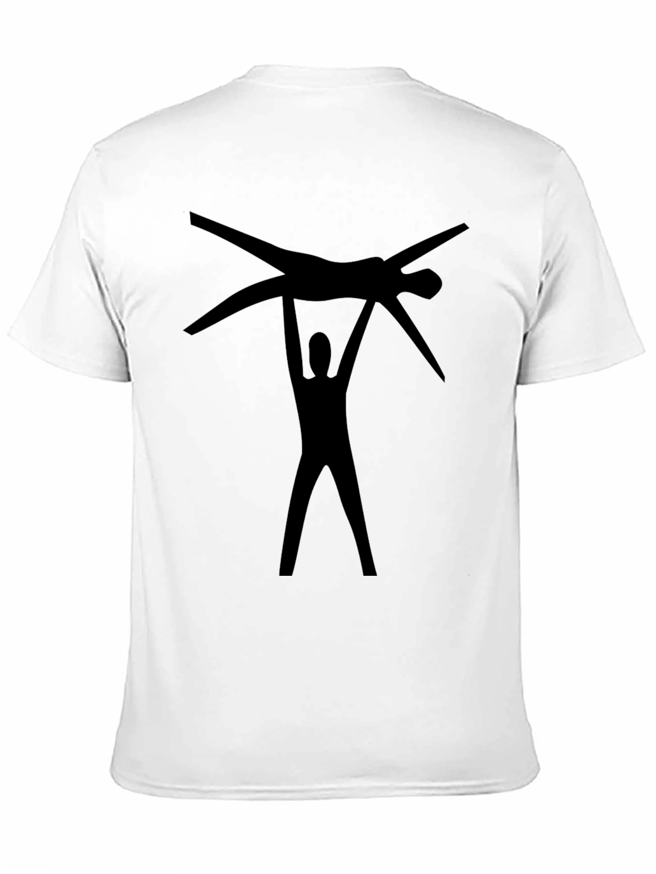 Gymnastics Silhouette Black T-Shirt