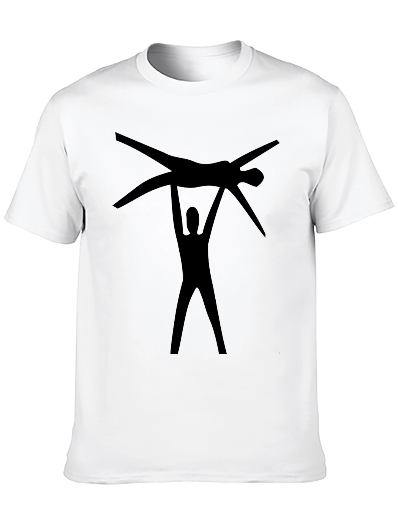 Gymnastics Silhouette Black T-Shirt