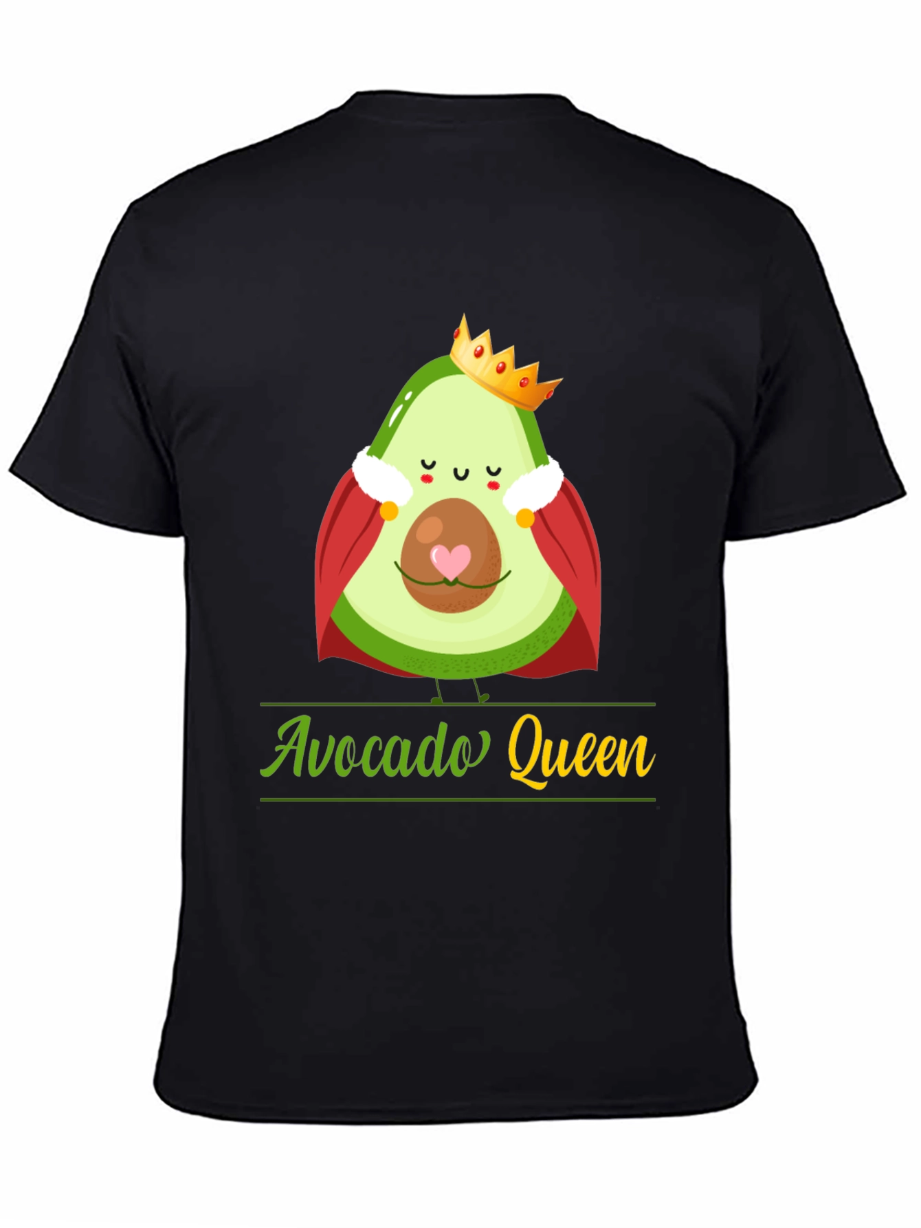 Avocado Queen T-Shirt - Funny Fruit Tee