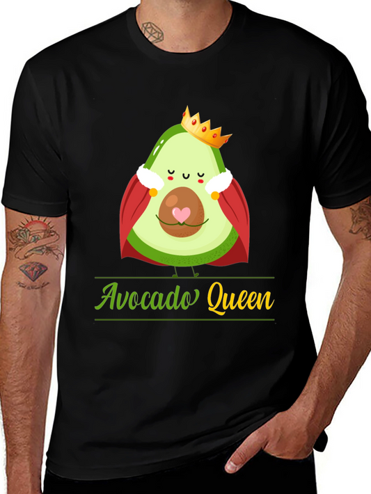 Avocado Queen T-Shirt - Funny Fruit Tee