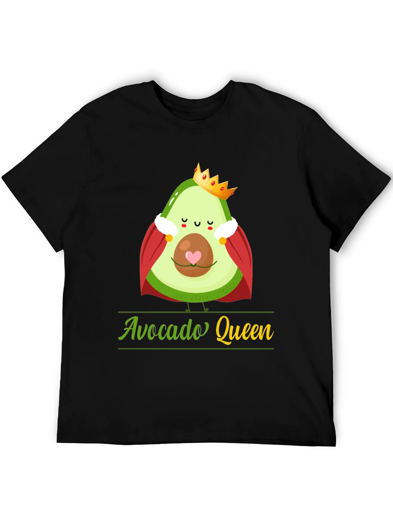 Avocado Queen T-Shirt - Funny Fruit Tee
