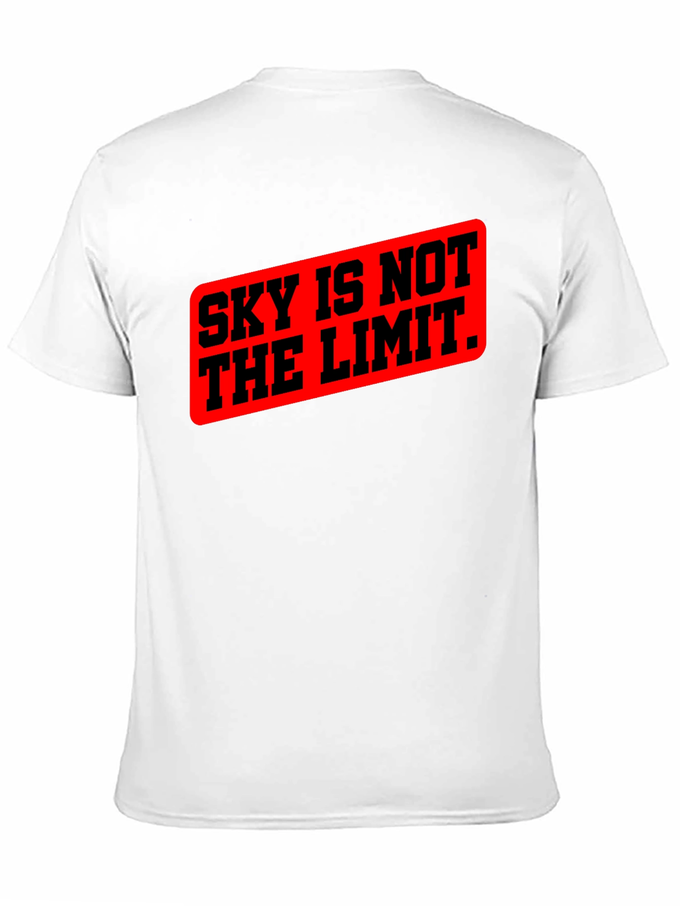 Sky Is Not The Limit Graphic Tee - Black