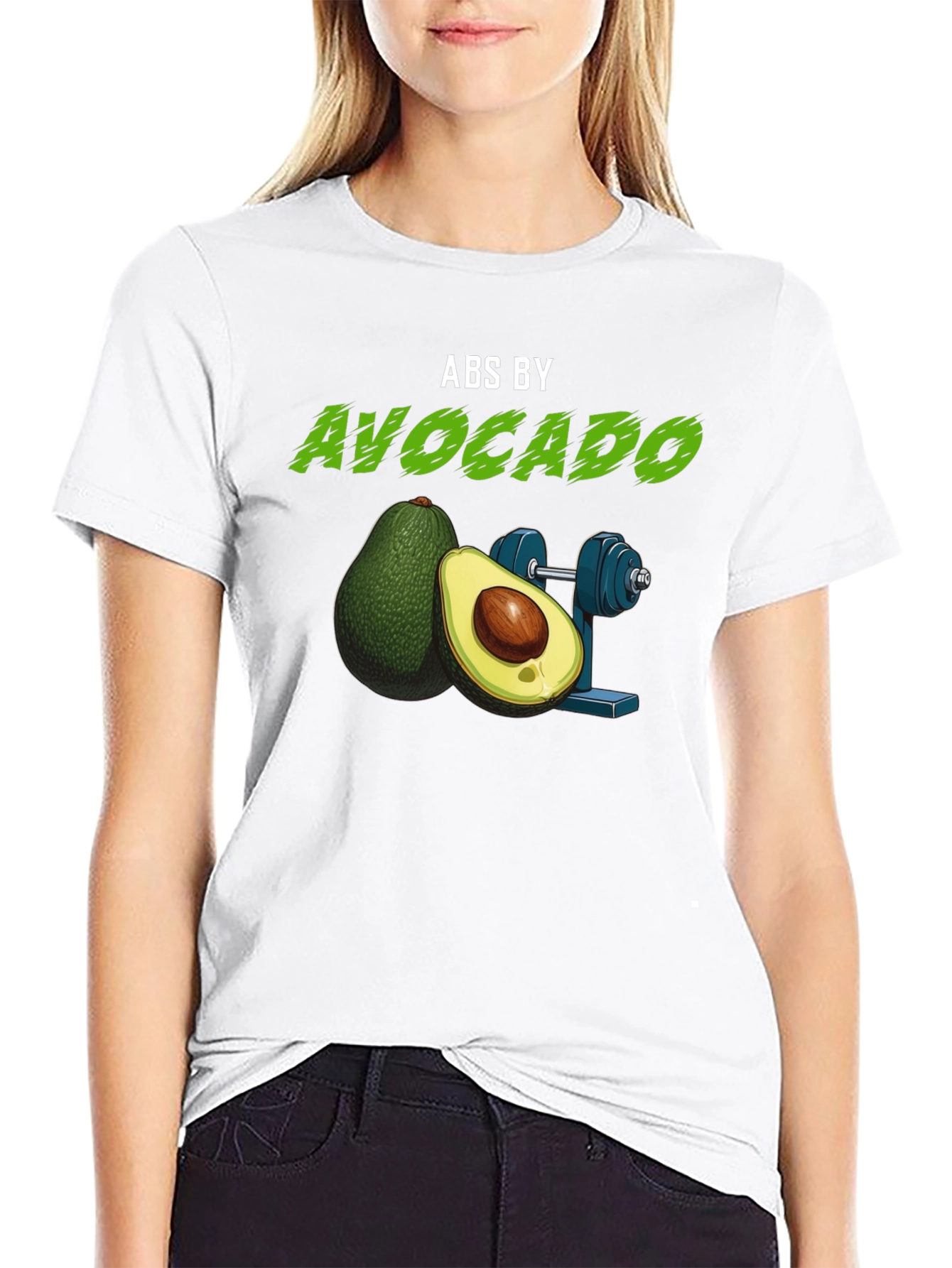 Abs by Avocado Black T-Shirt