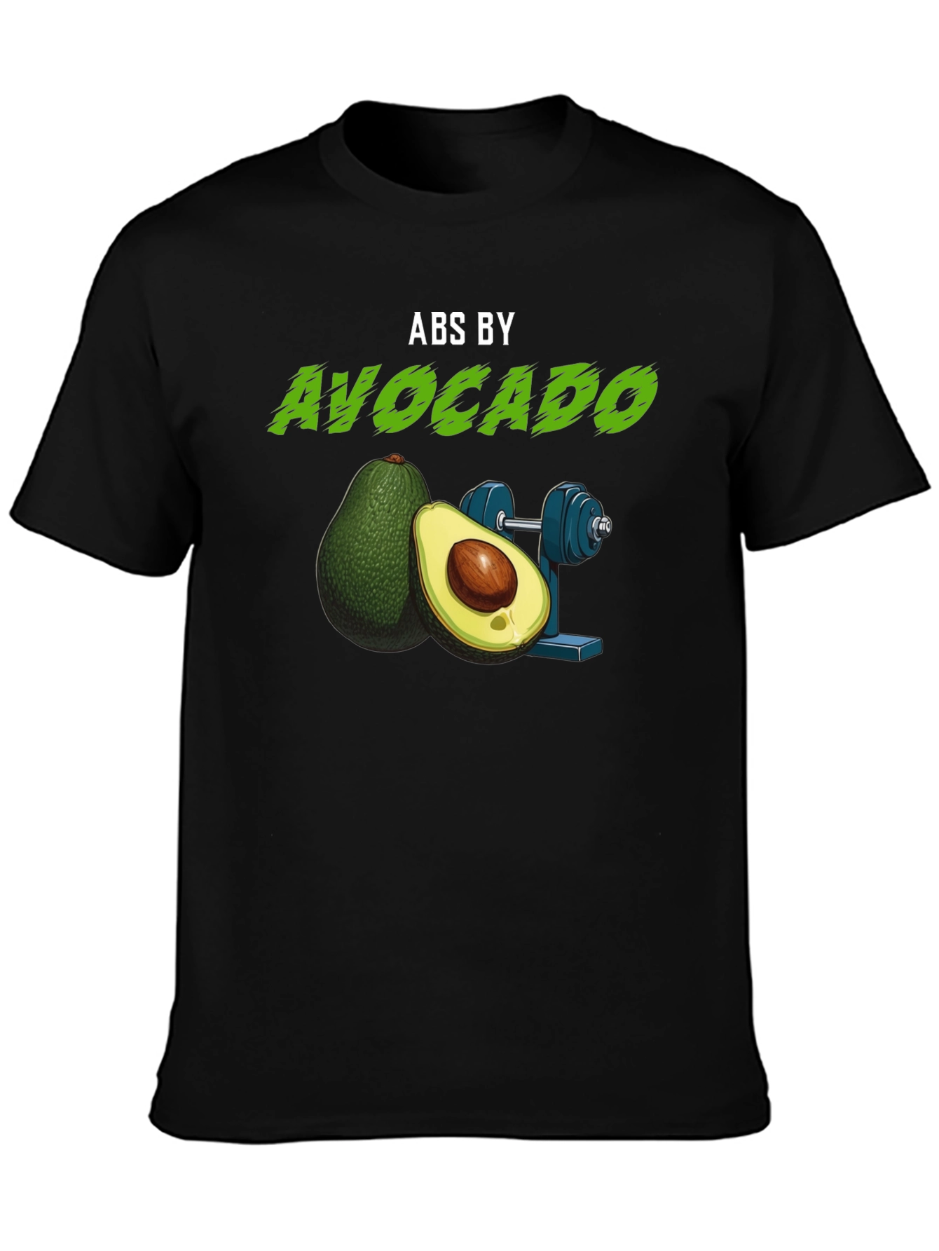 Abs by Avocado Black T-Shirt