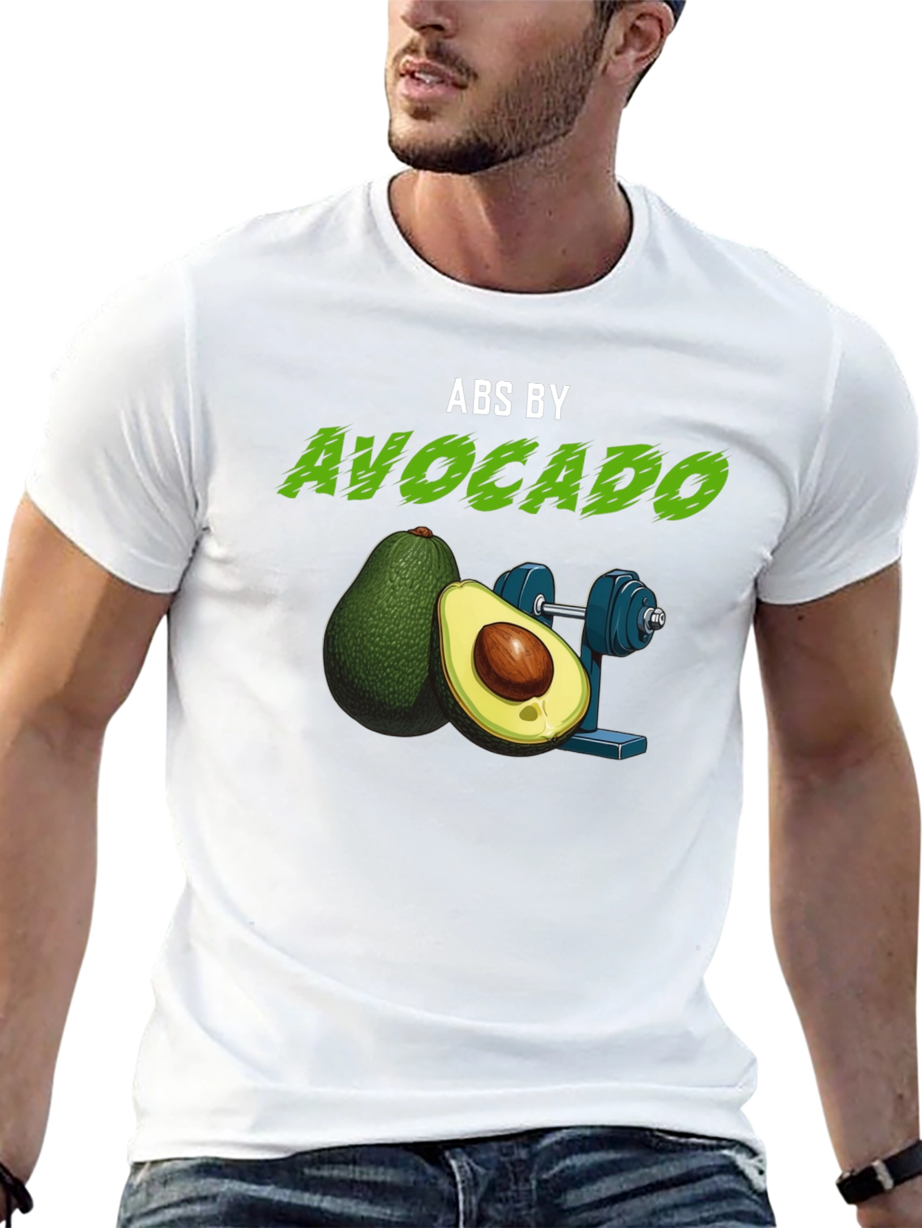 Abs by Avocado Black T-Shirt