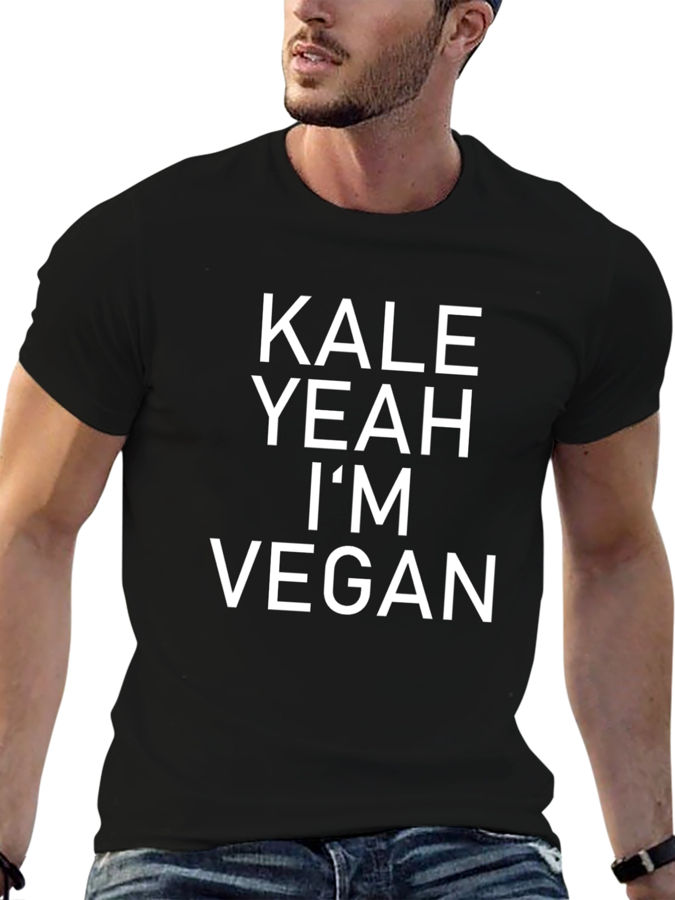 Kale Yeah Im Vegan Graphic Tee