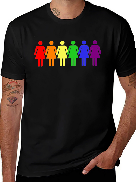 Rainbow Women Pride Graphic Tee