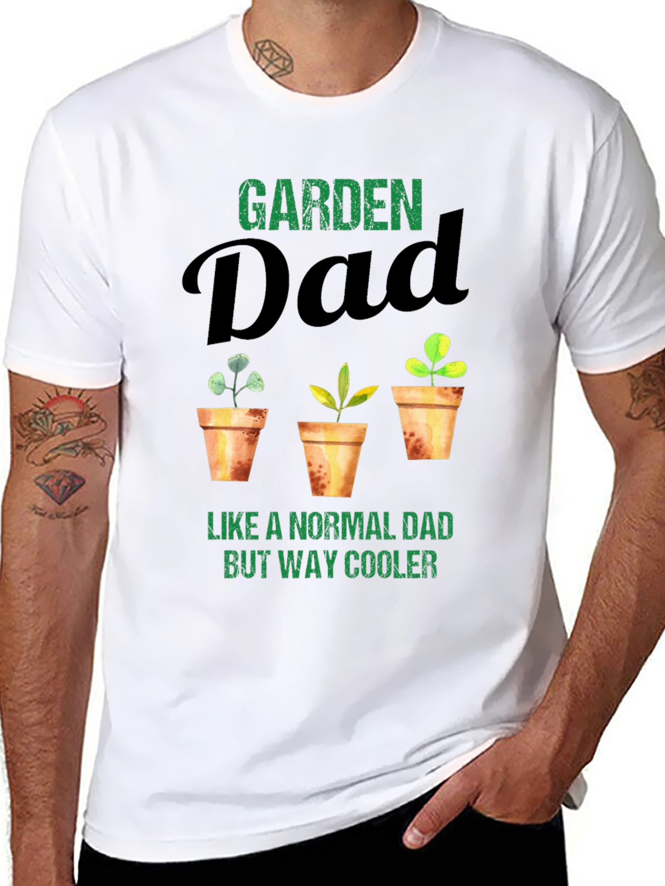Garden Dad T-Shirt - Cool Gardener Gift