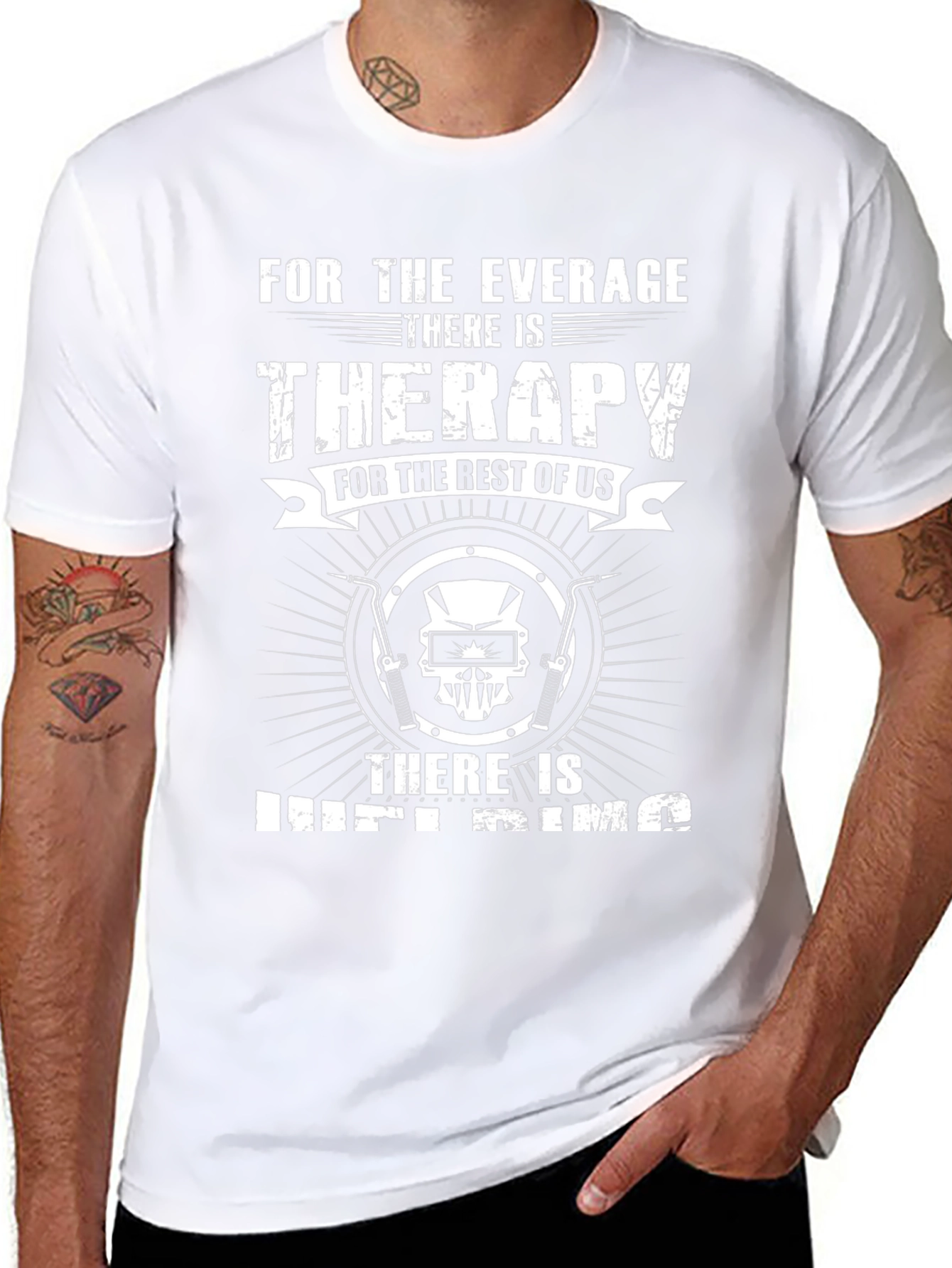 Welding is Therapy T-Shirt - For Welders