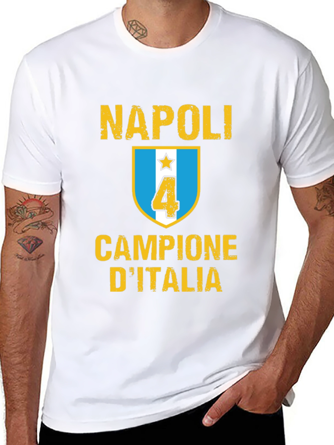 Napoli Campione DItalia T-Shirt - Serie A Champions