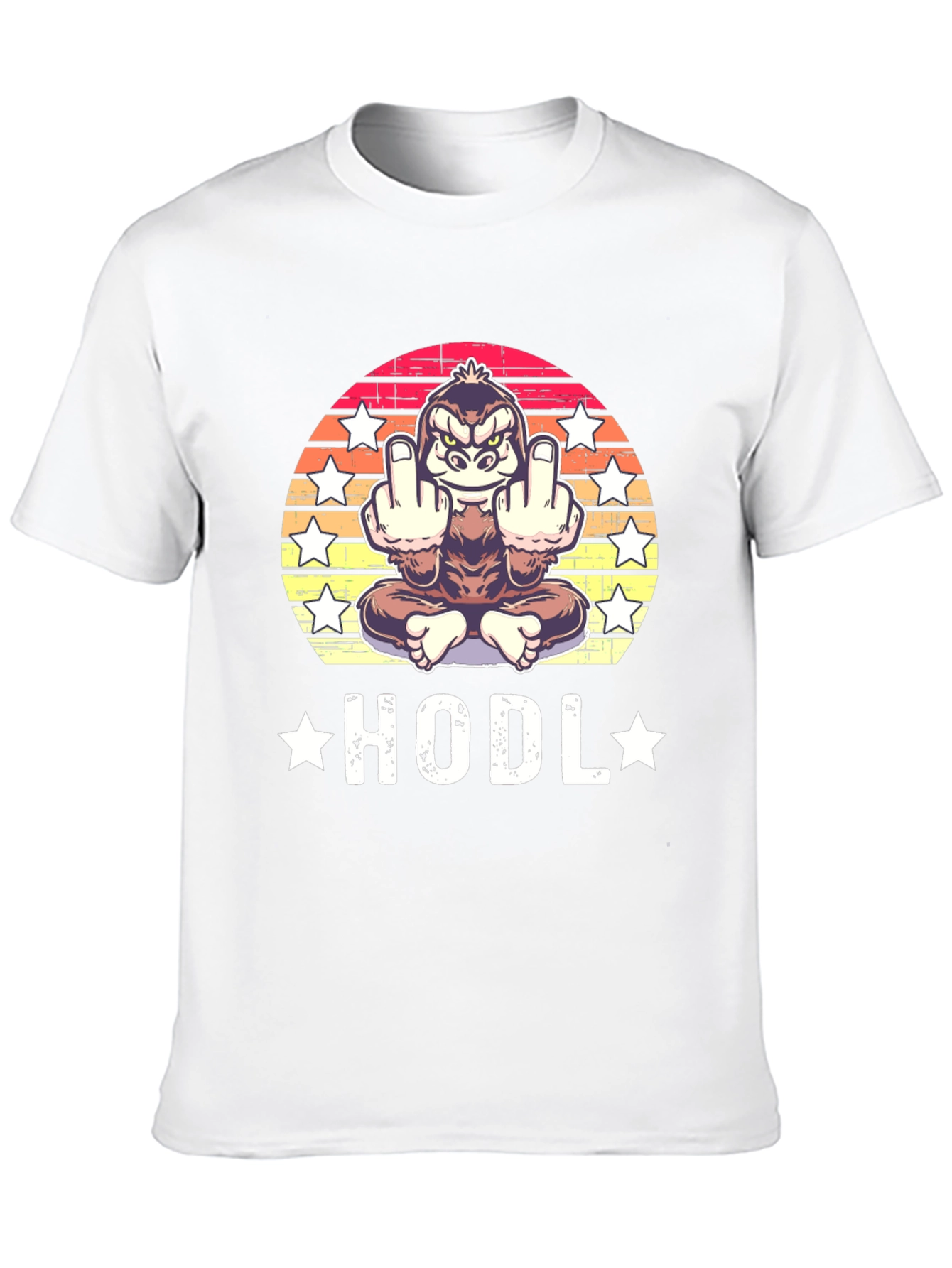 HODL Gorilla Tee - Crypto Ape T-Shirt