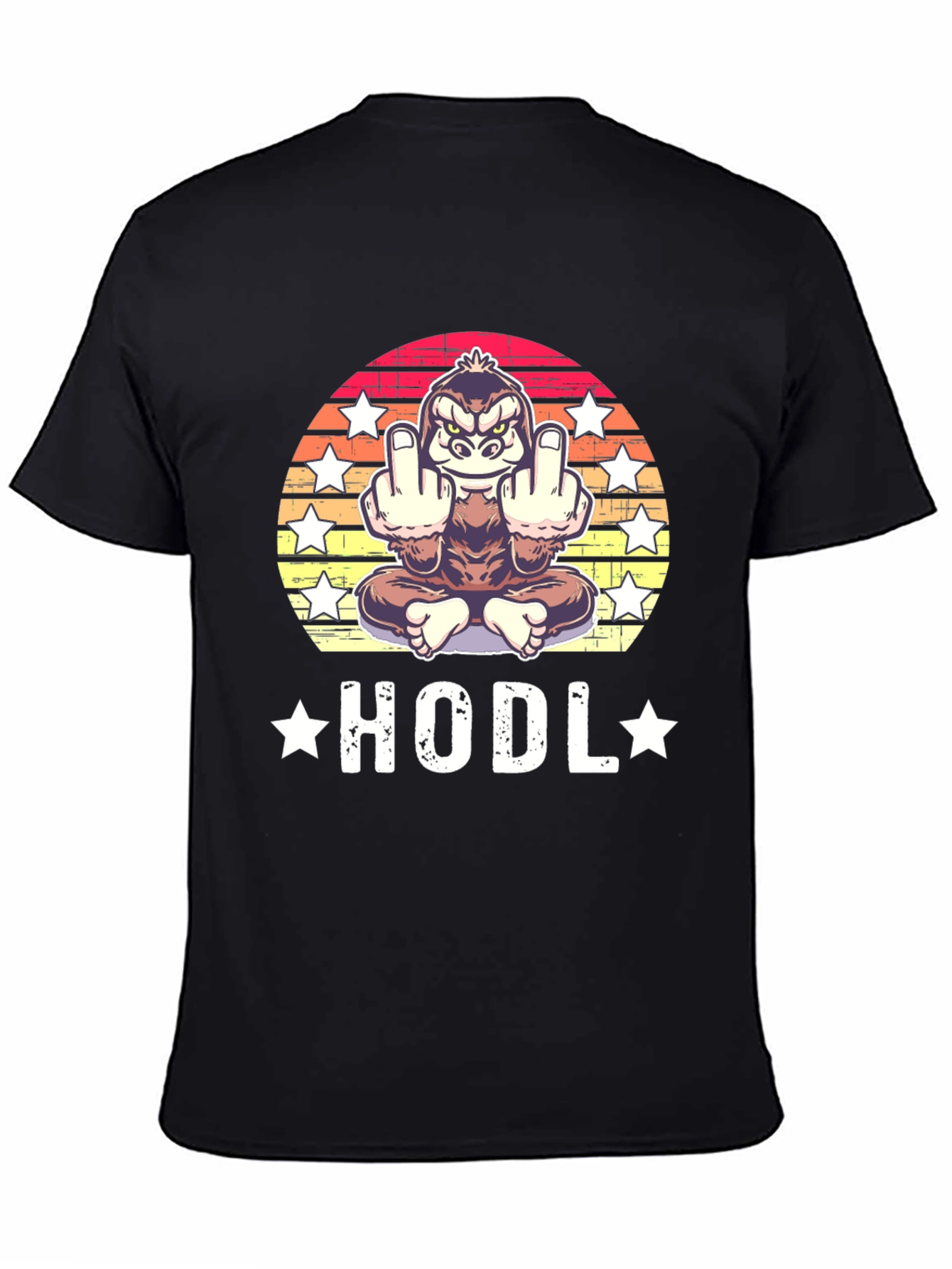 HODL Gorilla Tee - Crypto Ape T-Shirt