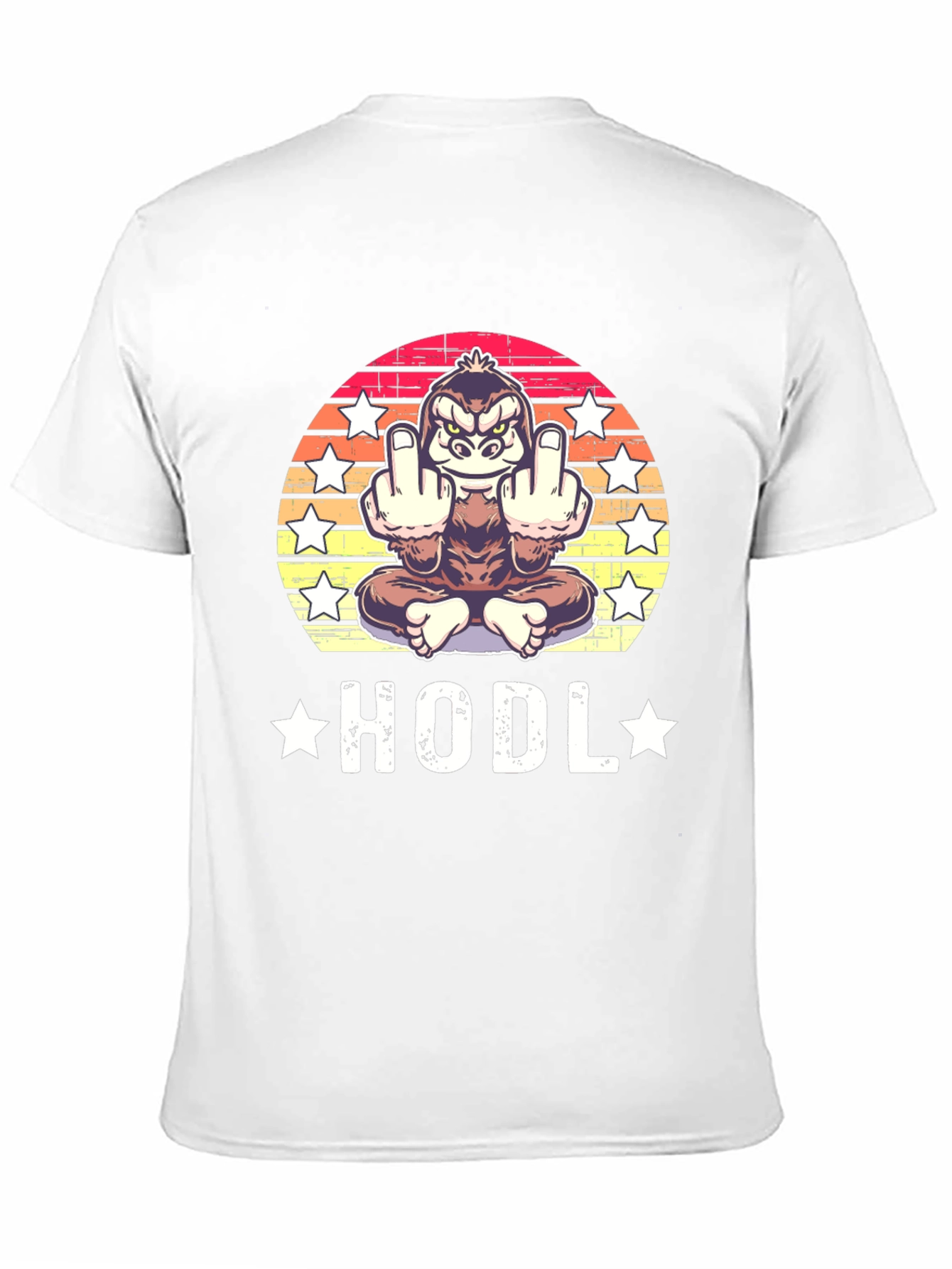 HODL Gorilla Tee - Crypto Ape T-Shirt