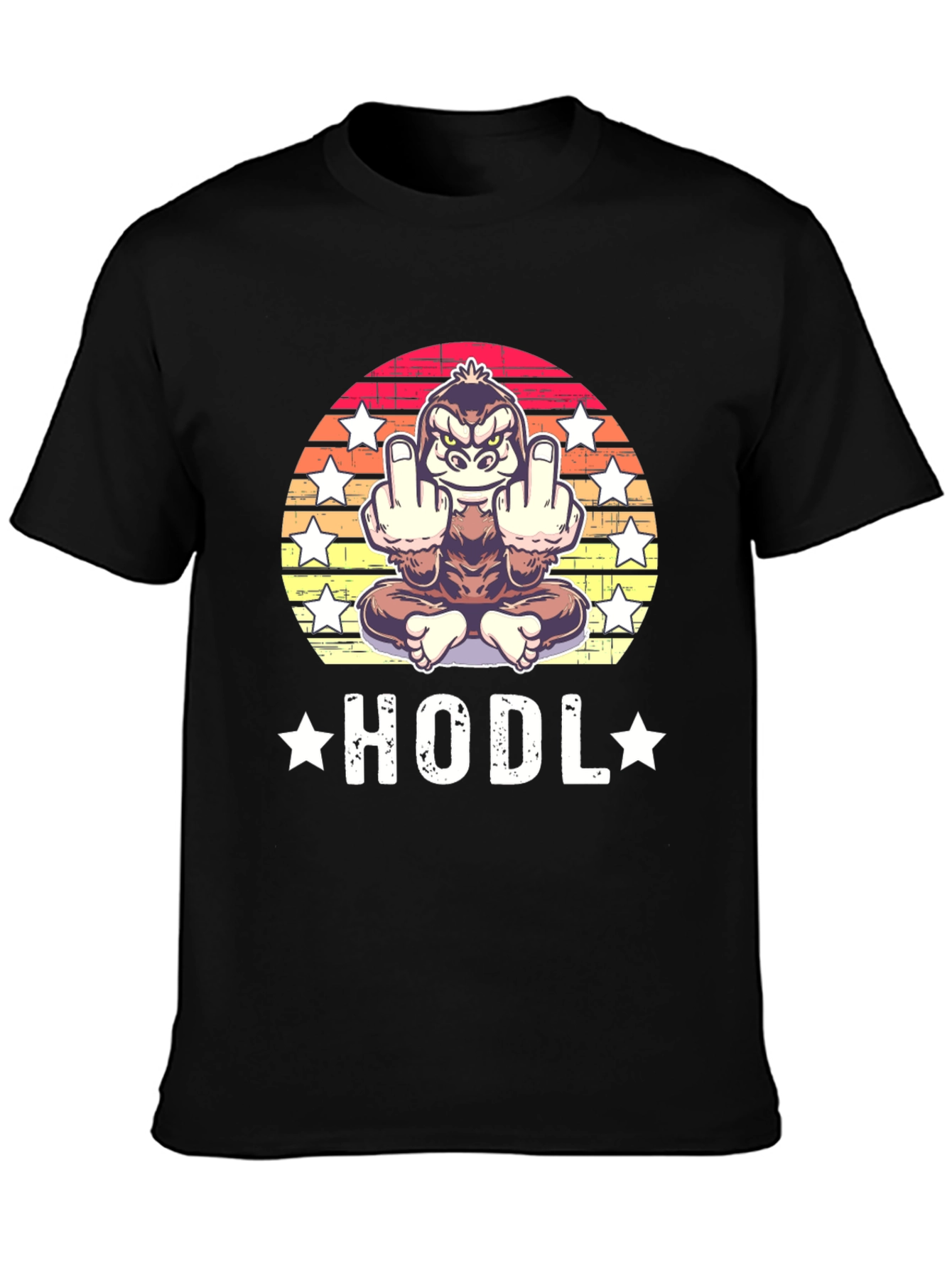 HODL Gorilla Tee - Crypto Ape T-Shirt
