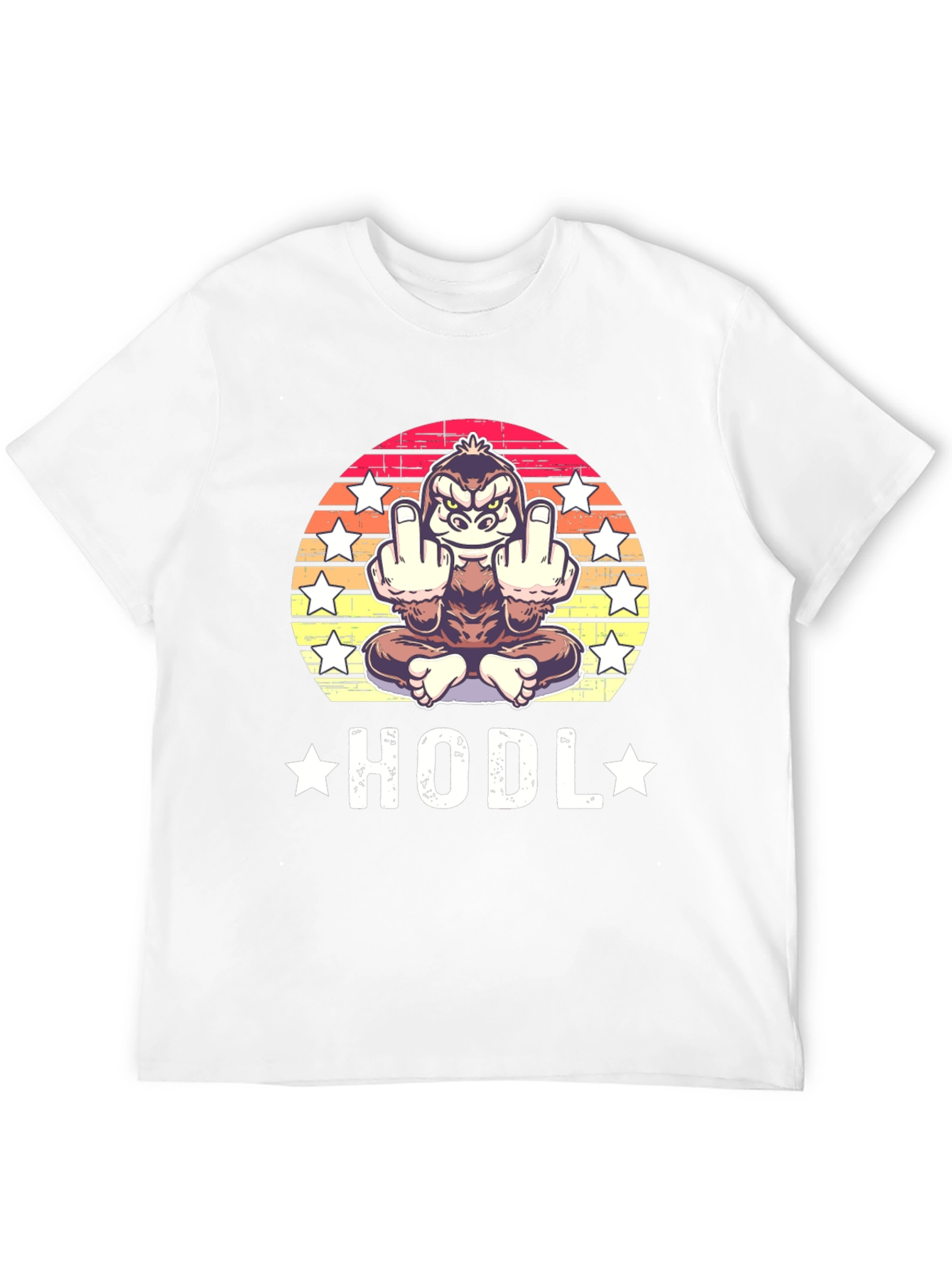 HODL Gorilla Tee - Crypto Ape T-Shirt