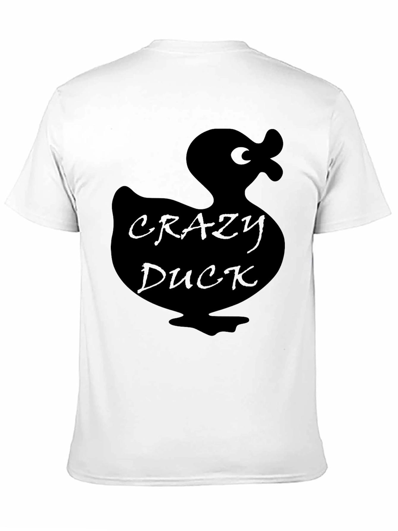 Crazy Duck Black T-Shirt: Quirky & Fun Style
