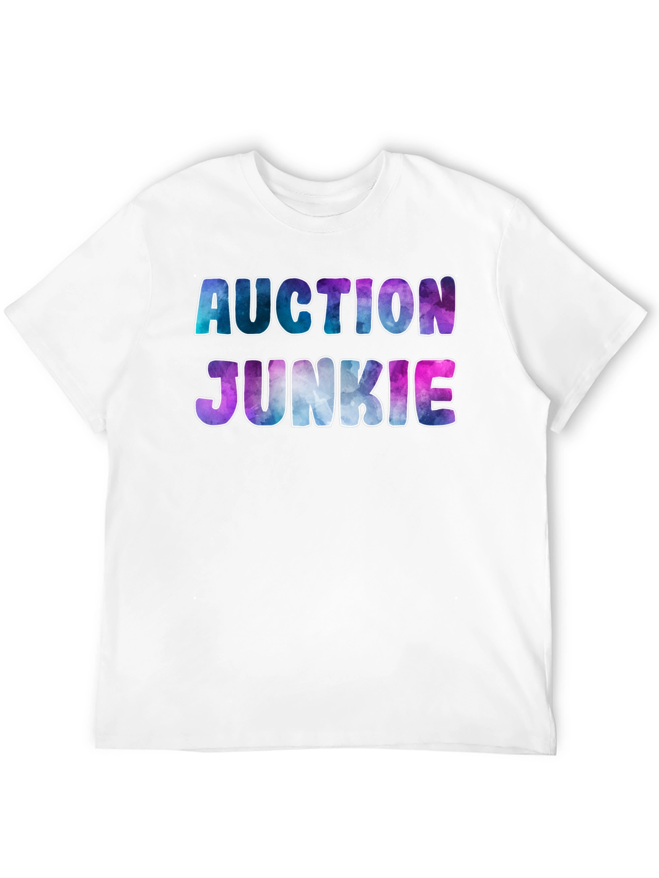 Auction Junkie Graphic T-Shirt - Galaxy Design