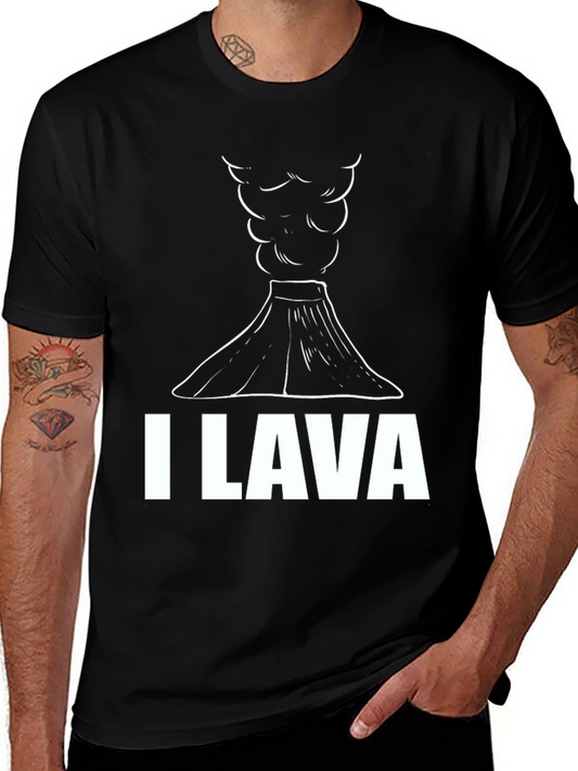 I Lava You T-Shirt - Volcano Graphic Tee