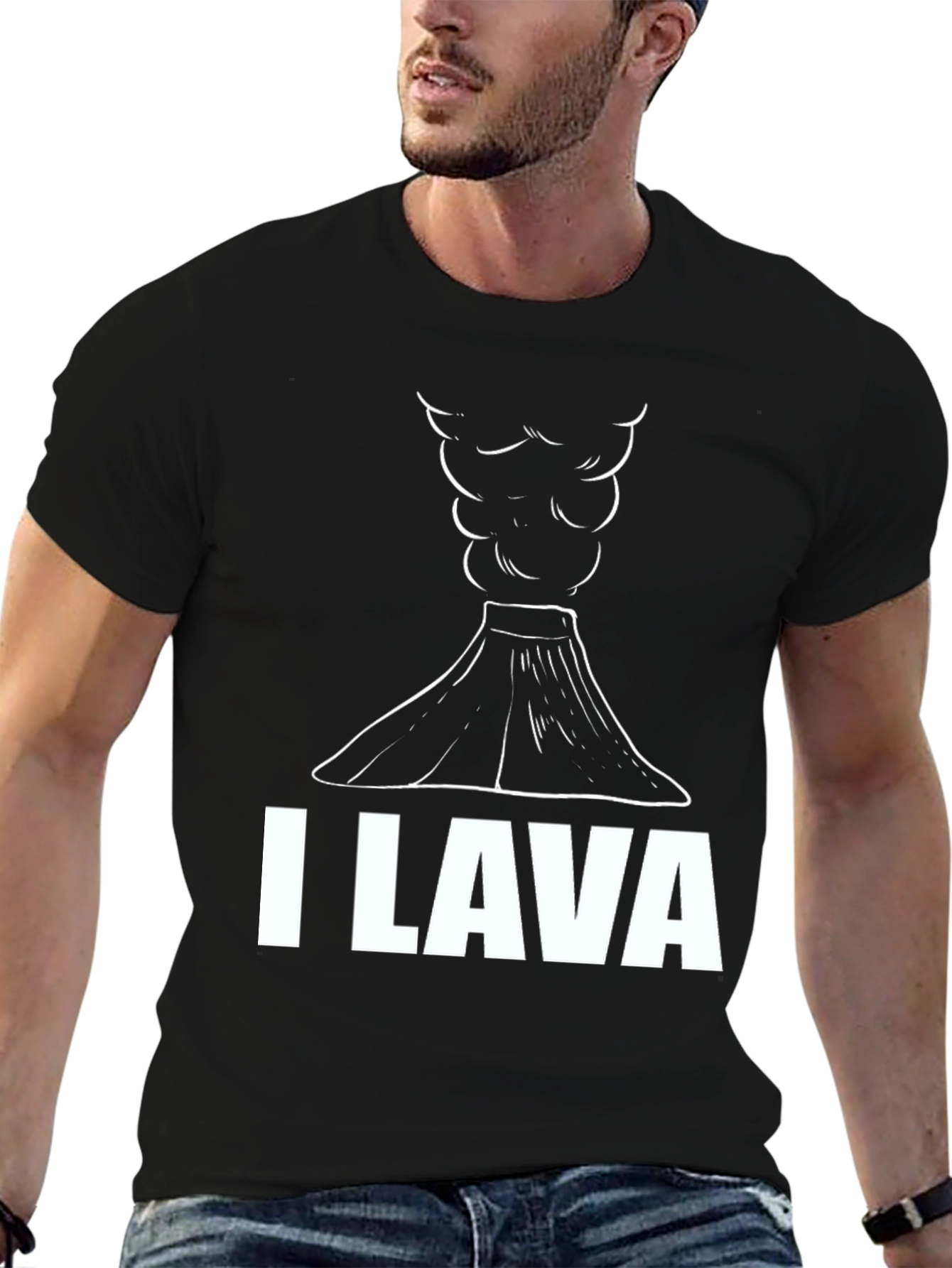I Lava You T-Shirt - Volcano Graphic Tee