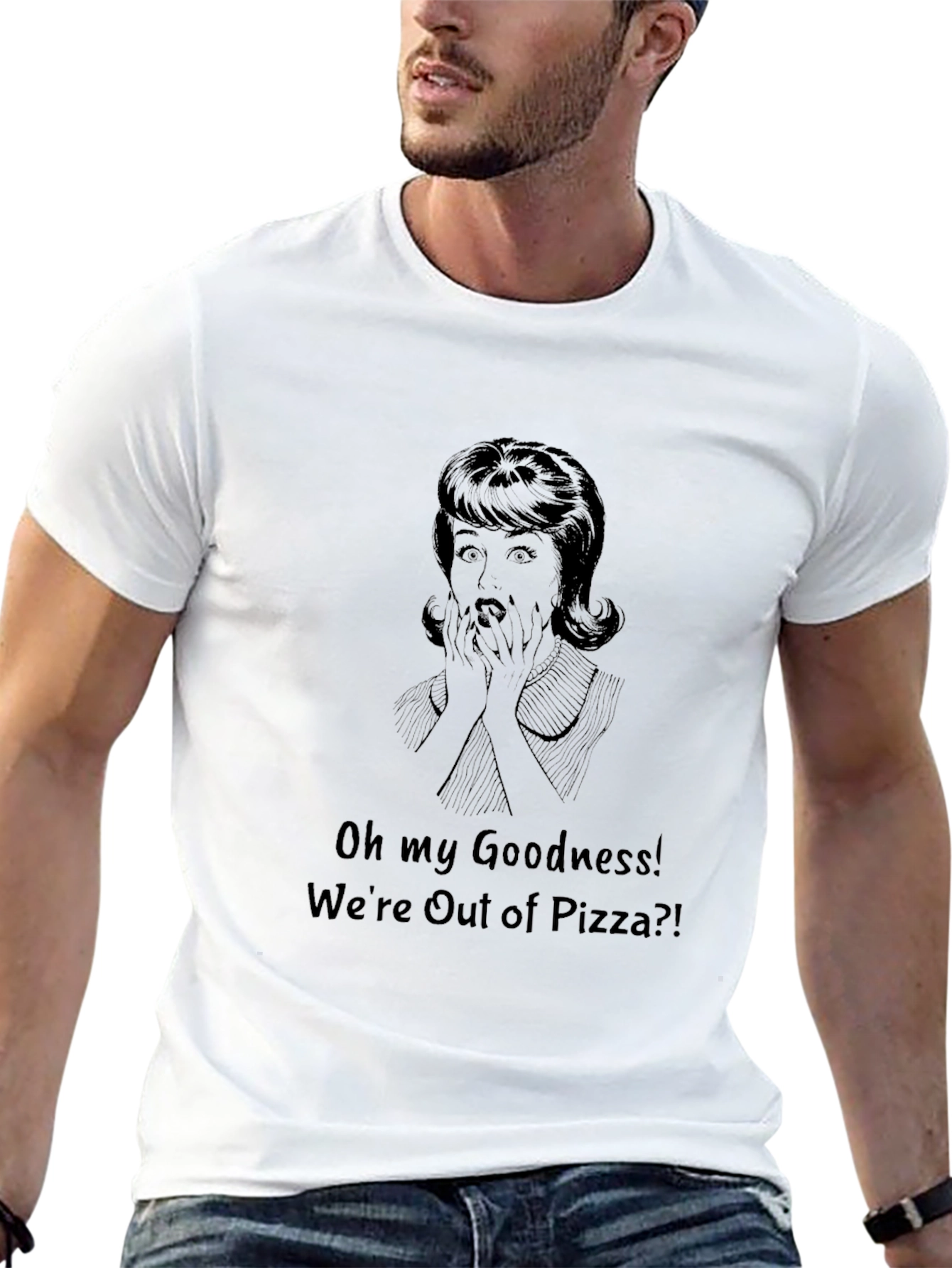 Pizza Lovers Graphic T-Shirt
