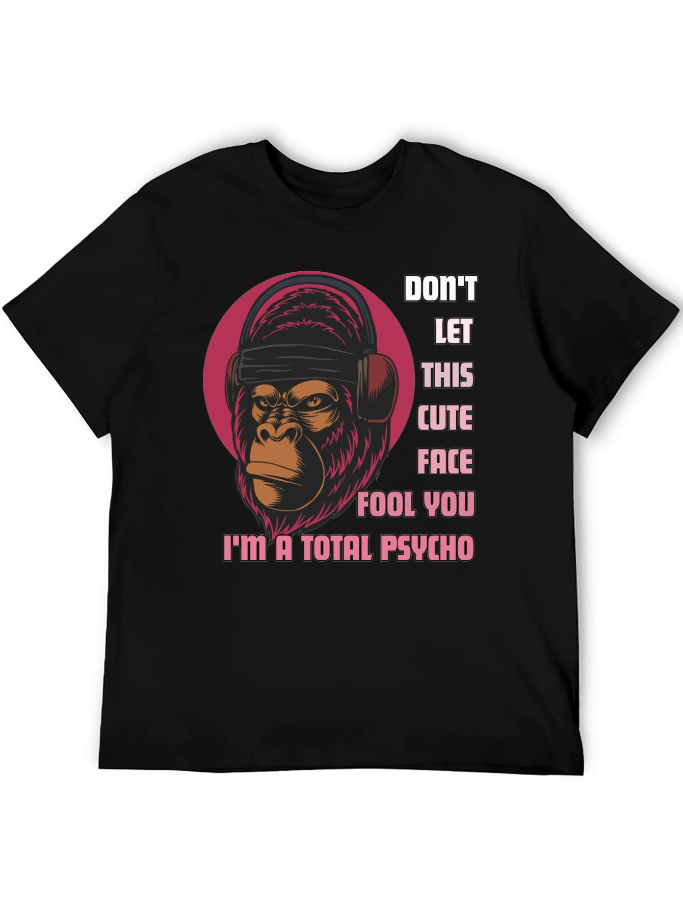 Psycho Monkey Graphic T-Shirt