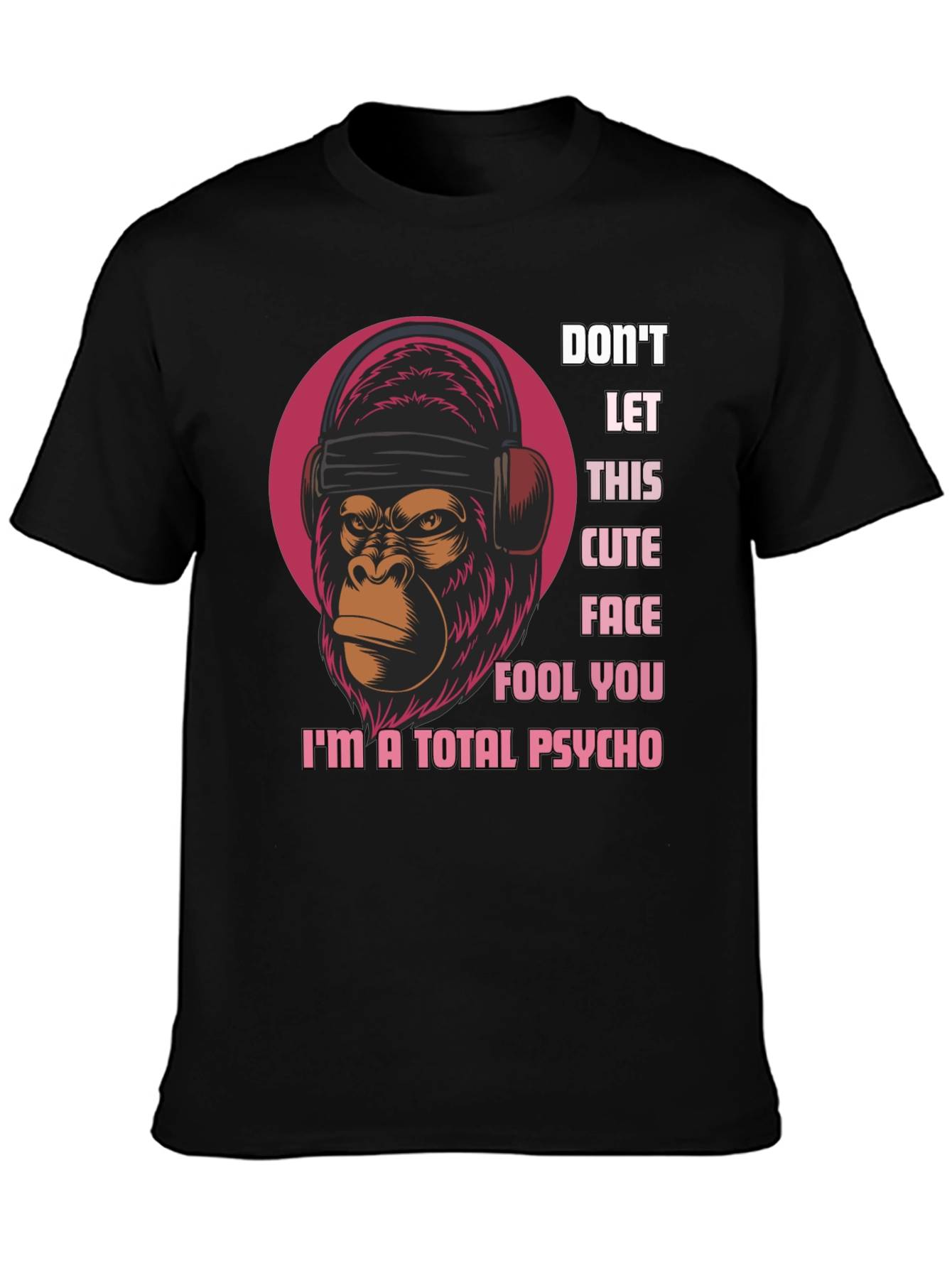 Psycho Monkey Graphic T-Shirt