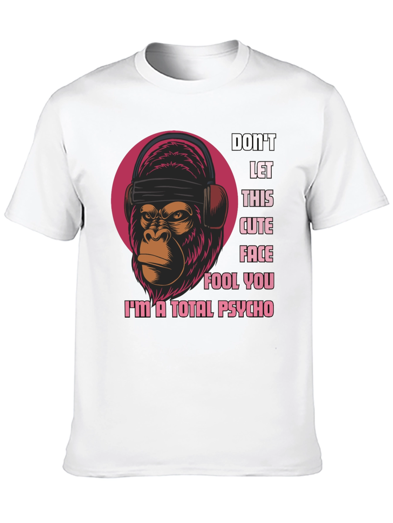 Psycho Monkey Graphic T-Shirt