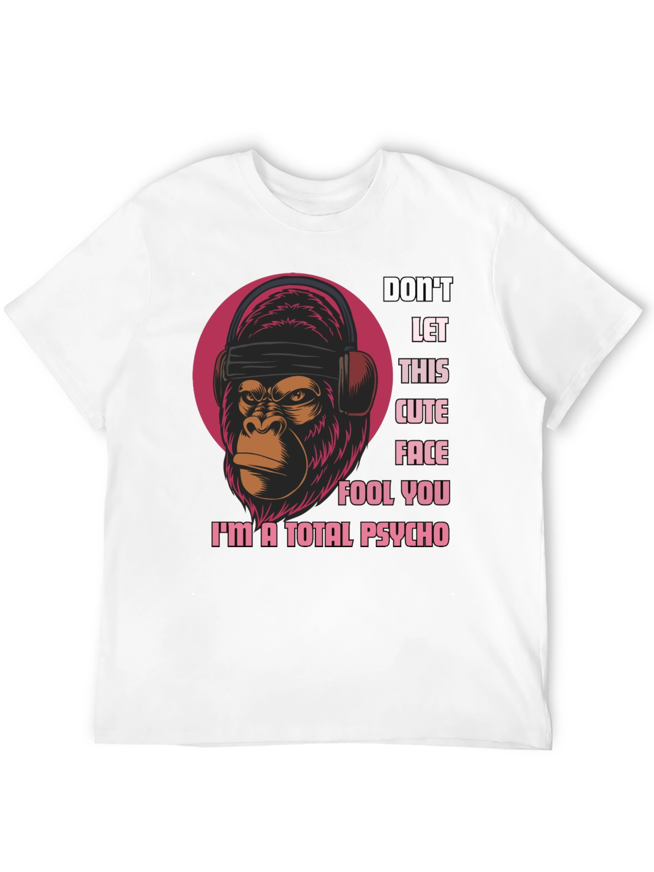 Psycho Monkey Graphic T-Shirt