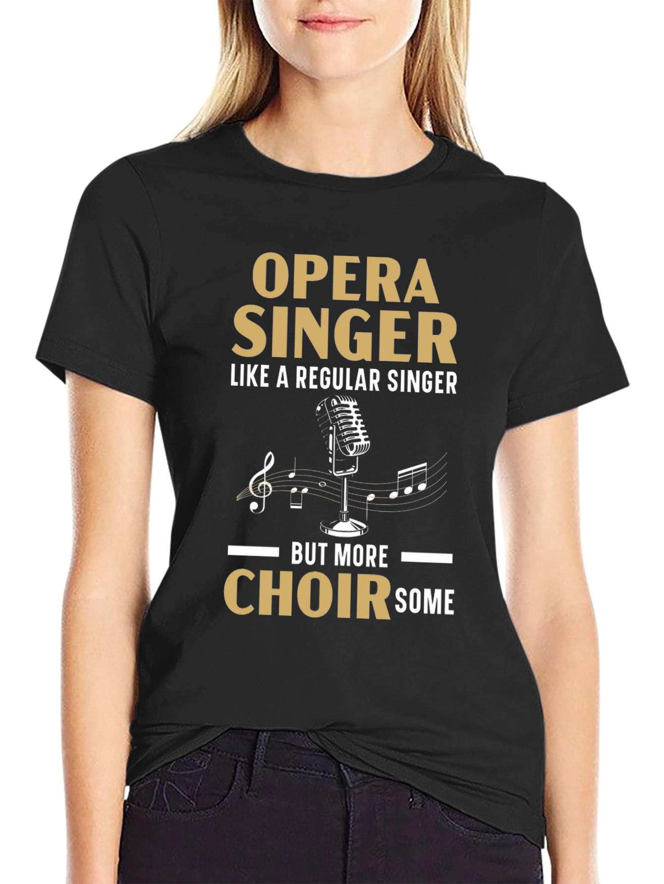 Opera Singer T-Shirt - Choirsome Design
