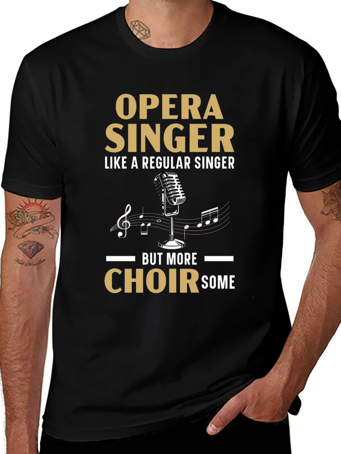 Opera Singer T-Shirt - Choirsome Design