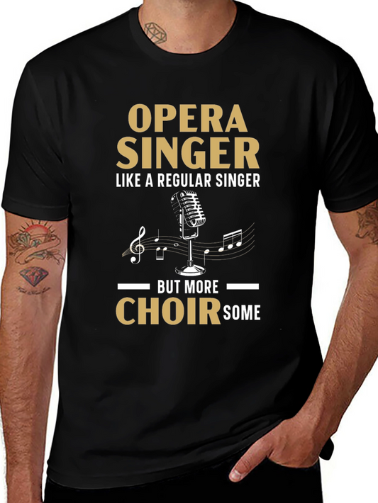 Opera Singer T-Shirt - Choirsome Design