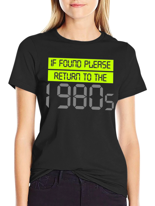 Retro 1980s Return Graphic T-Shirt